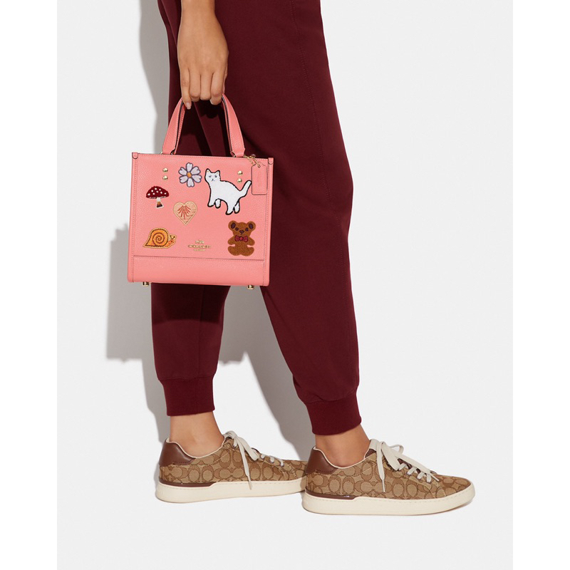 Coach Dempsey Tote 22 With Creature Patches (CC421)