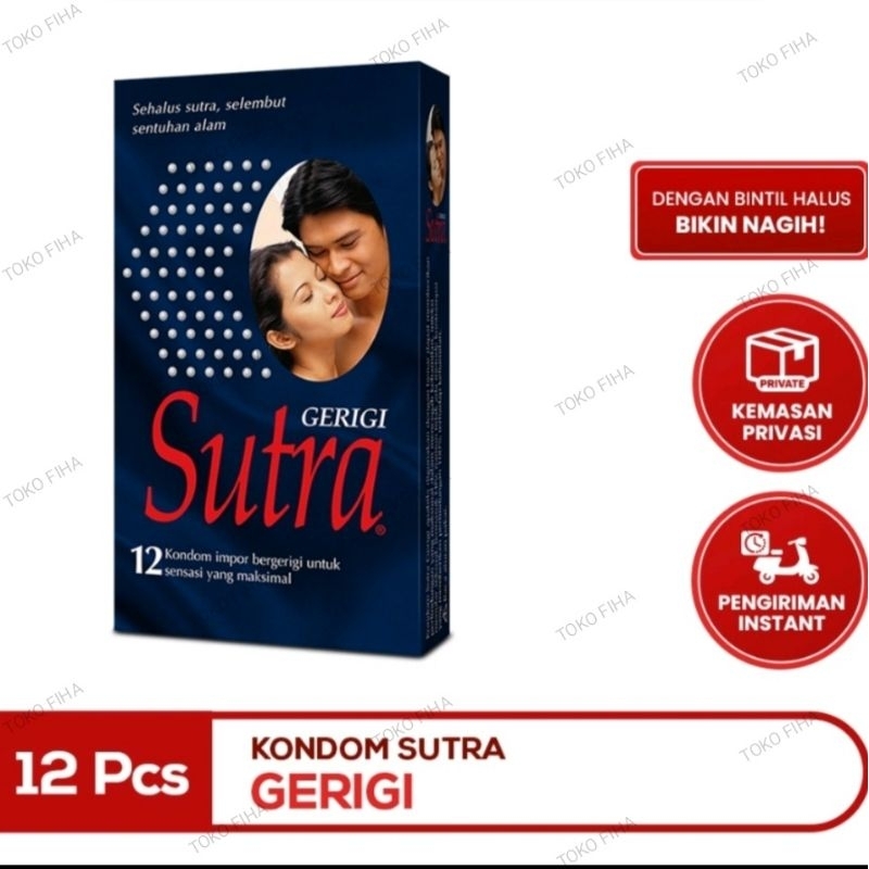 Kondom Sutra Gerigi - 12Pcs