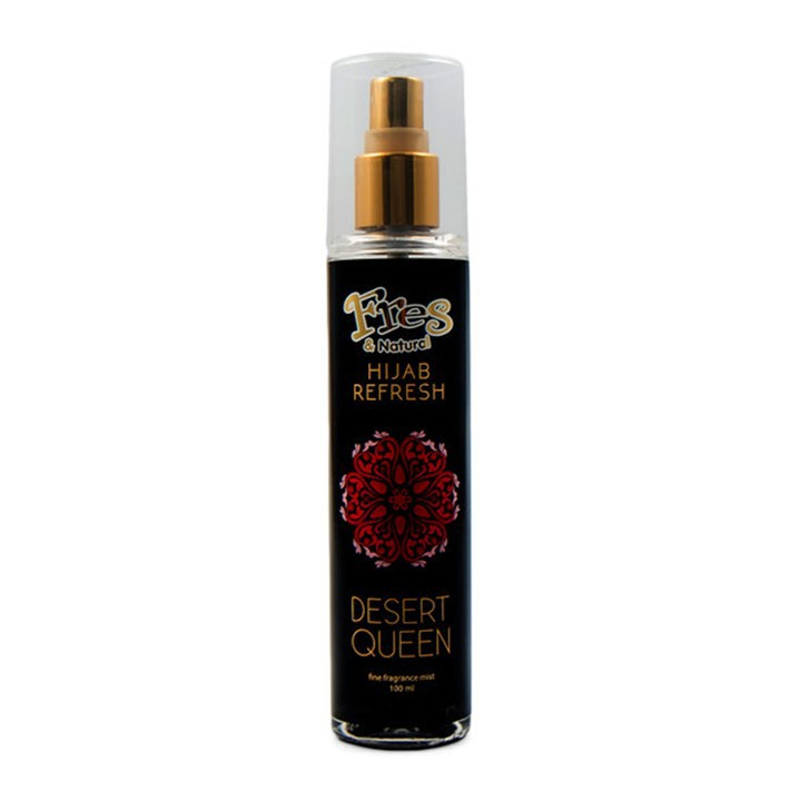 Fres & Natural Spray Cologne Hijab Refresh Desert Queen Botol 100 ml - Gambar 3