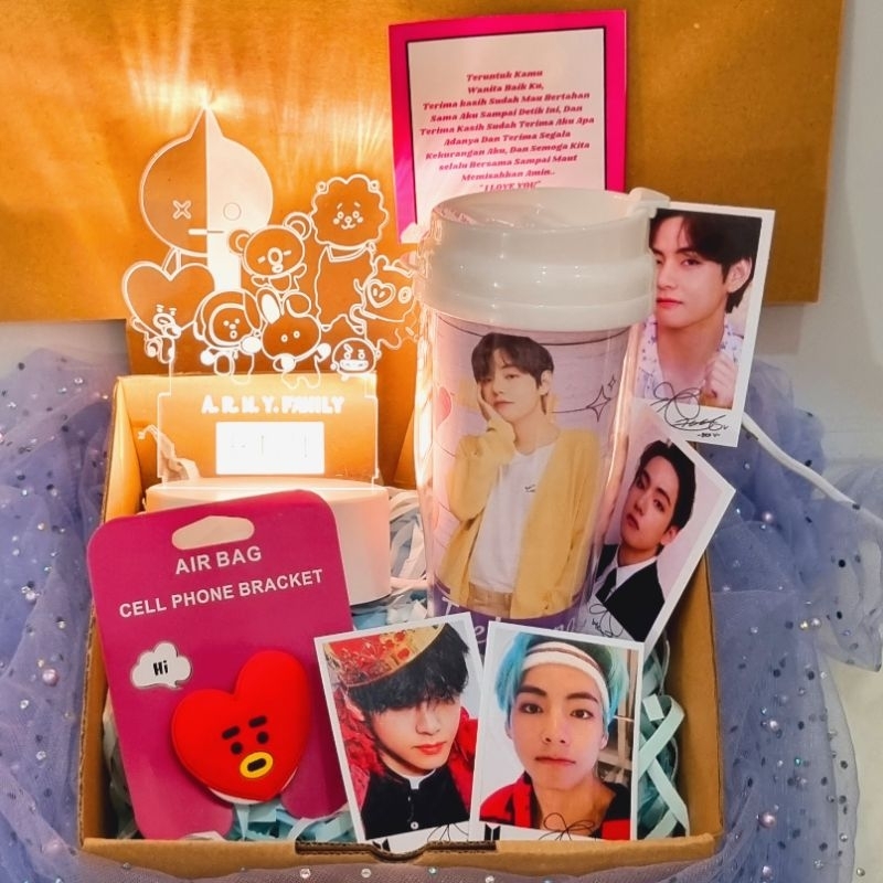 Hampers BTS / Lampu BTS / Fankit BTS BT21