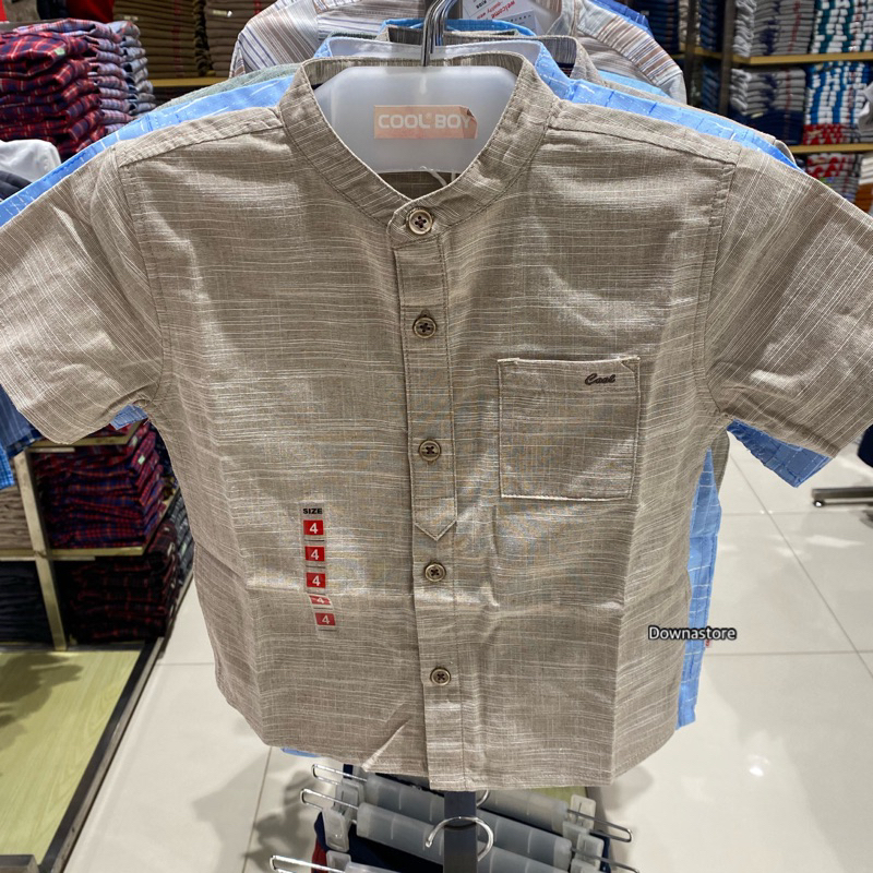 Baju koko lengan pendek anak laki-laki Cool kids (4-14th)