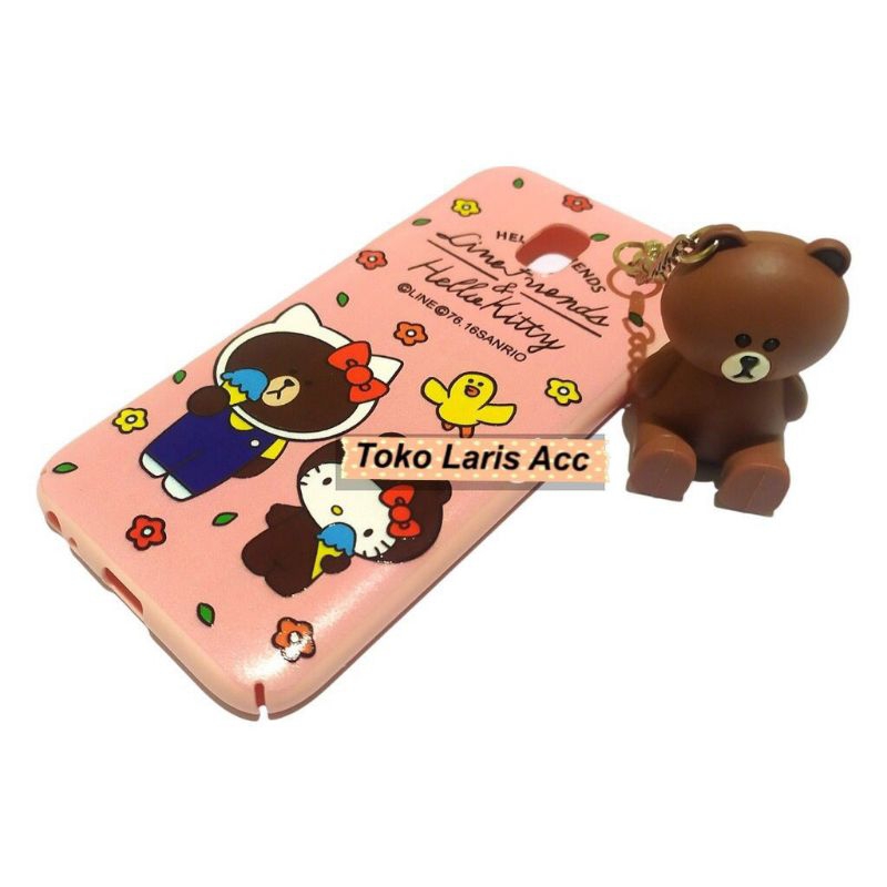 Case Boneka 3D Stand Plus Gantungan For Hp Samsung J3pro 2017 /J330