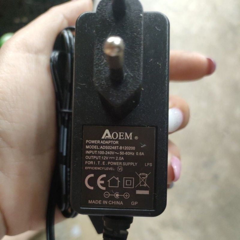 Adaptor ont 12v 2a Adaptor cctv 12v 2a APD LPS (stb,DVR,kamera cctv,modem,router,LED strip)