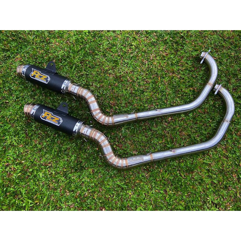 KNALPOT FEZ RACING EXHAUST MX KING MALAYSIA STYLE