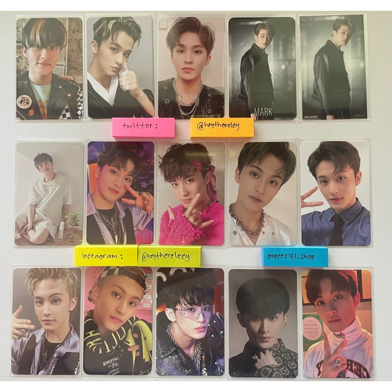 PC MARK LEE NCT 127 PHOTOCARD ALBUM