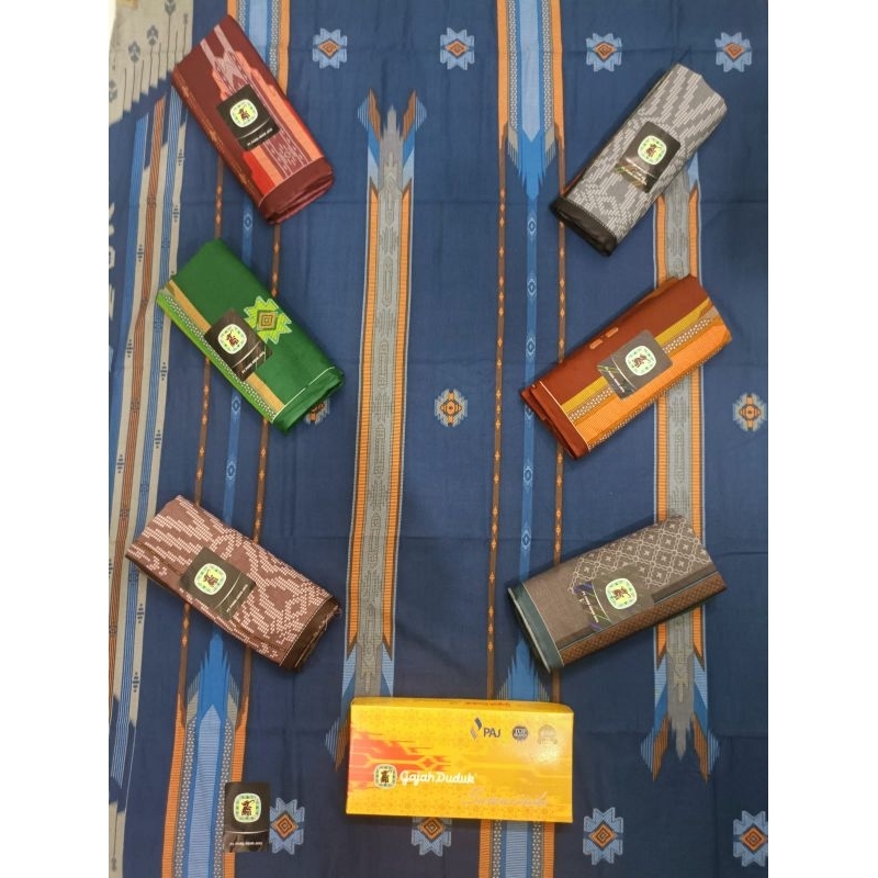 Sarung Gajah Duduk Samarinda || Original Gajah Duduk