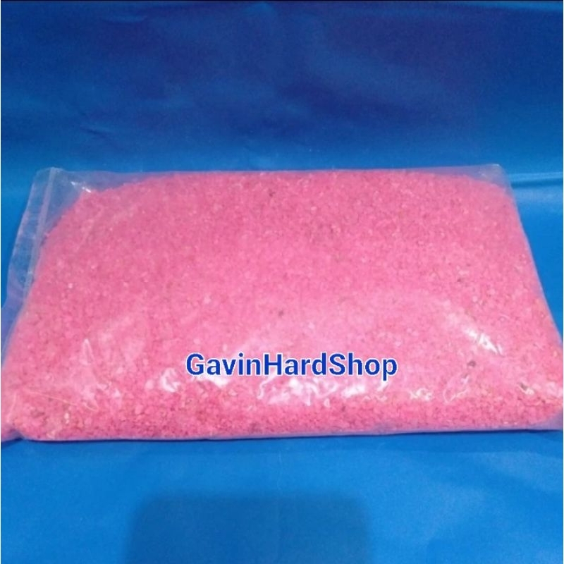 Nobira98 Pasir Silika Merah Halus Silica Sand Untuk Aquarium Aquascape 500Gr