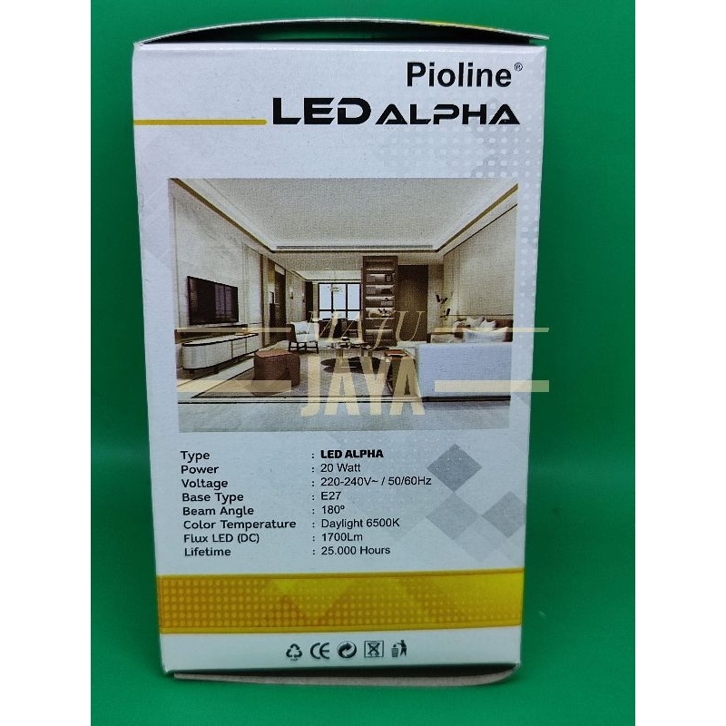 Lampu Led Pioline Alpha Kapsul 20 w