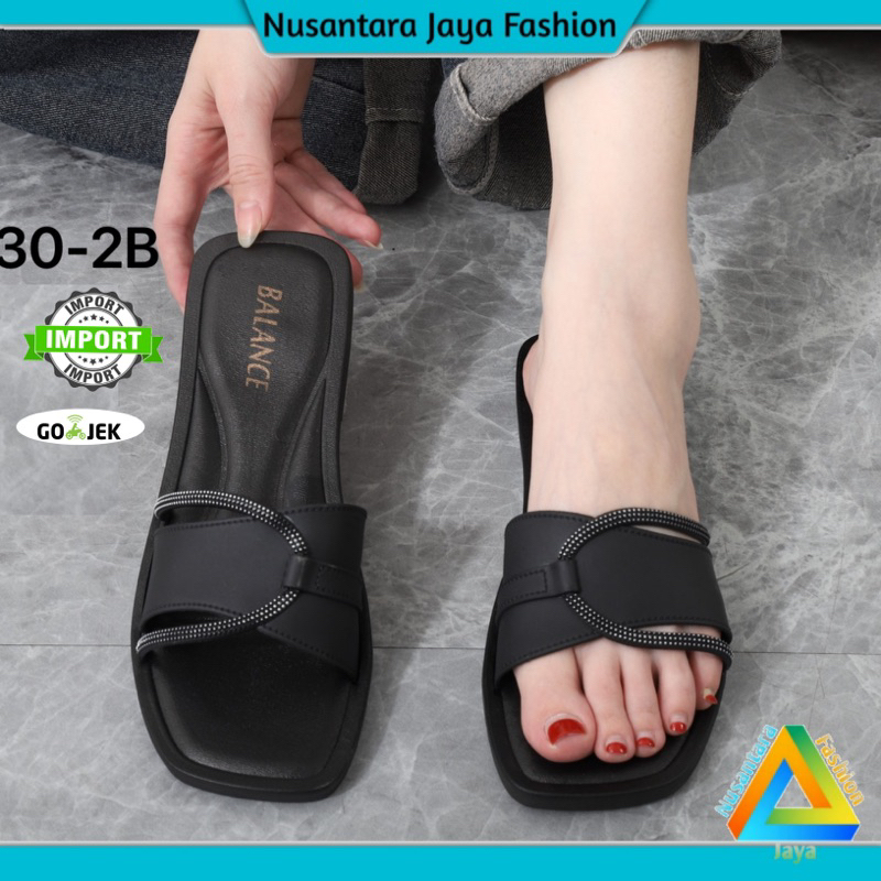 Sandal Teplek Wanita Jelly Terbaru 1330-2 MARON