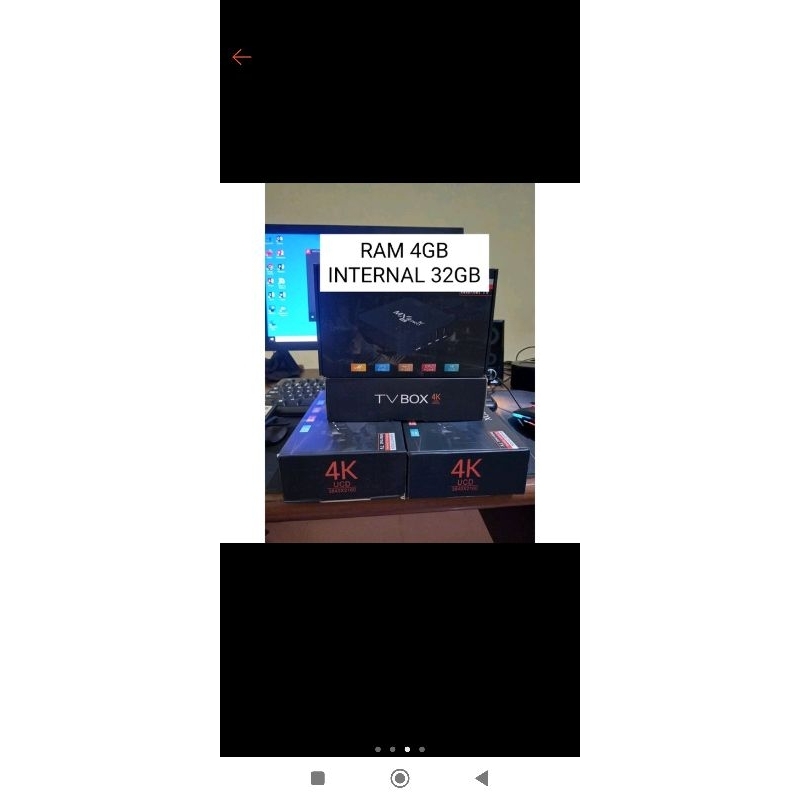 android tv box 4 32gb preloved