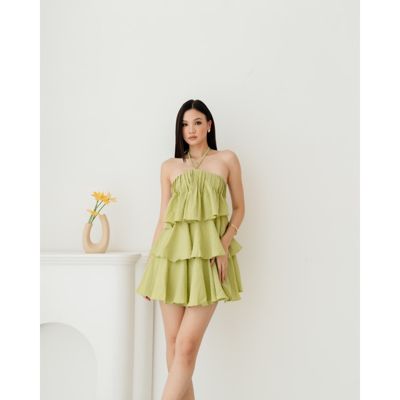 [ Keyclothingline ] Jovie Dress / Mini Dress Wanita