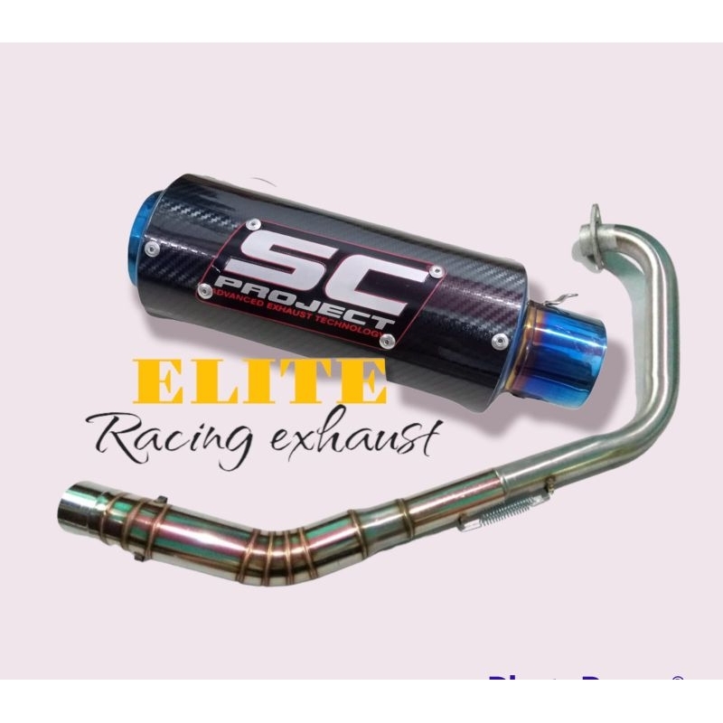 KNALPOT THUNDER 125 KNALPOT RACING THUNDER 125 KNALPOT MOTOR THUNDER KNALPOT SUZUKI THUNDER 125 KENA