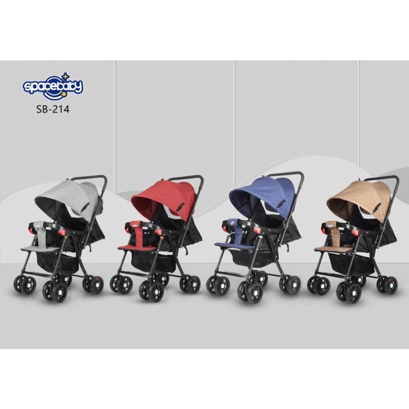 STROLLER SPACEBABY SB 204/207/214/208 KERETA DORONG BAYI SPACE BABY UNTUK NEWBORN