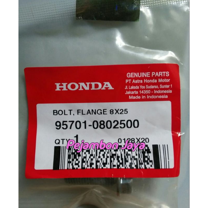 957010802500 BOLT FLANGE 8X25