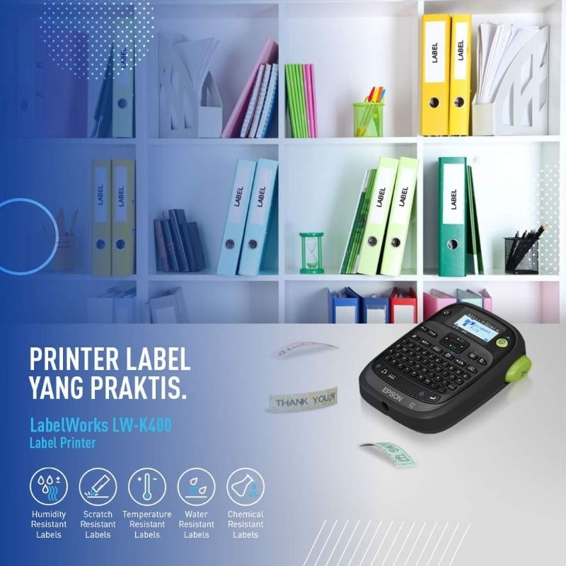 LabelWorks LW-K400 Printer Epson Label Printer