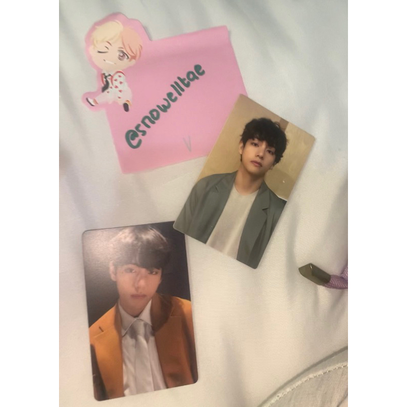 Photocard Lucky Draw LD BE Essential Deluxe Soundwave SW V Taehyung BTS