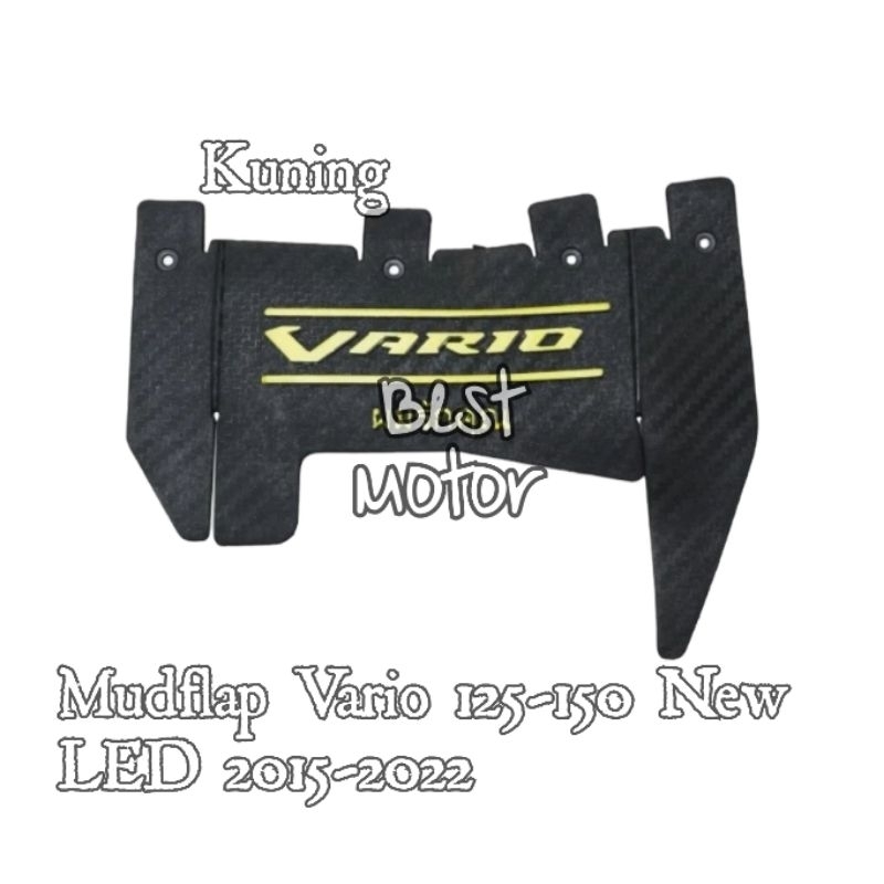 Mudflap Vario 125-150 Techno-New LED esp Mud flap Karet penahan lumpur vario