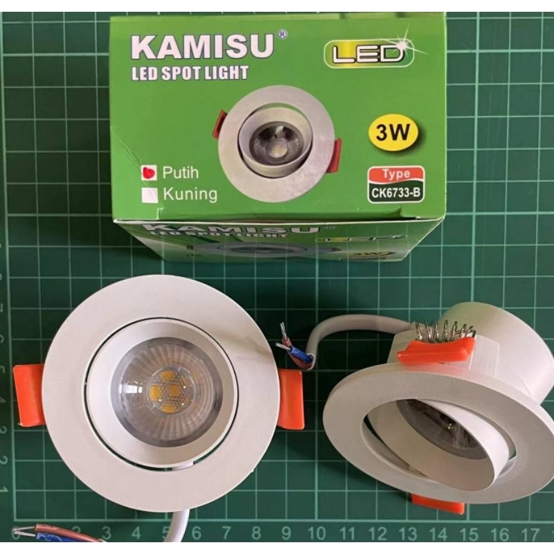 Lampu LED Spotlight Kamisu 3watt Murah