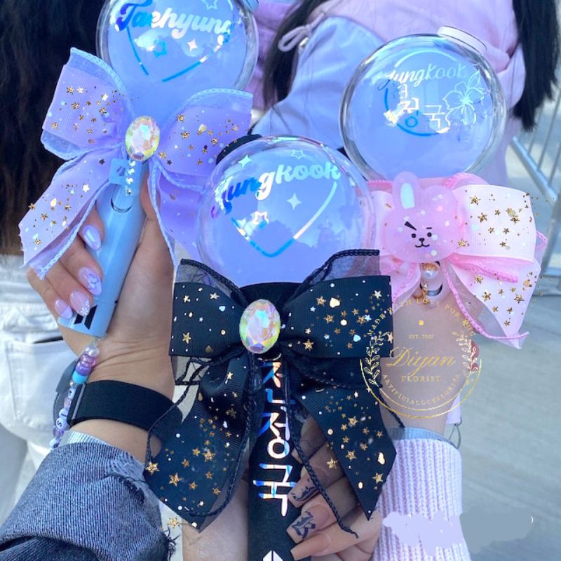 pita lightstick dekorasi