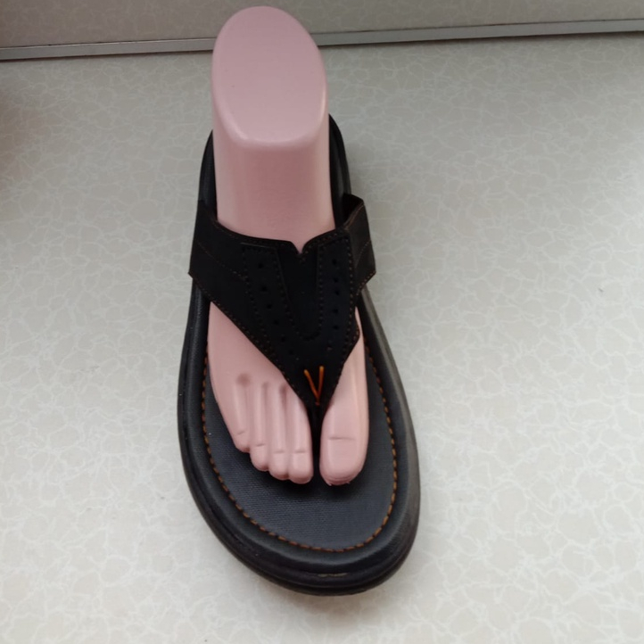 SANDAL JEPIT PRIA CASUAL KULIT SINTETIS SP-03