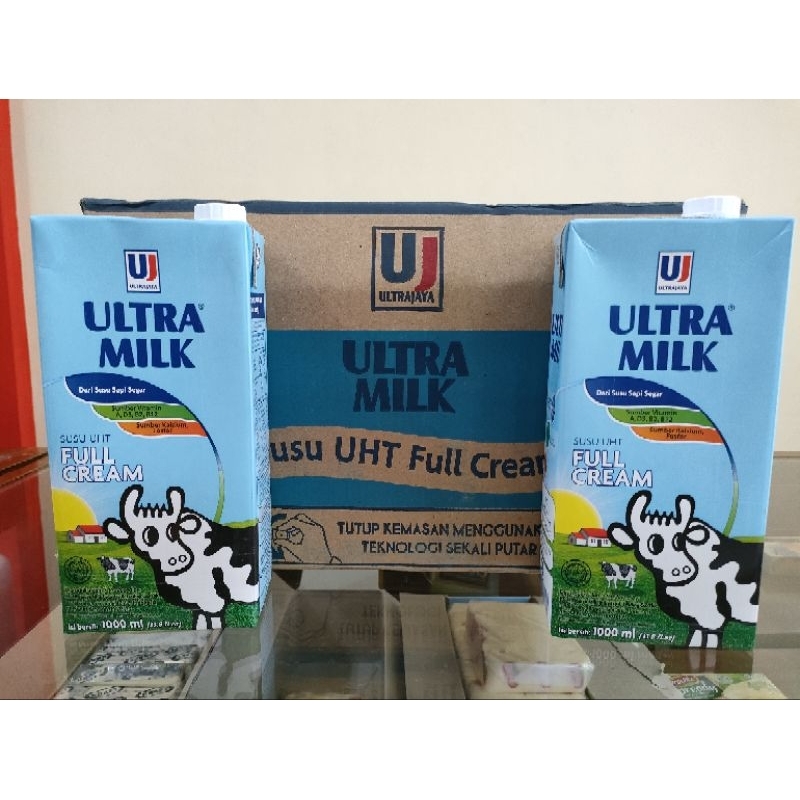 

Susu Ultra Milk Full Cream 1karton KHUSUS INSTANT