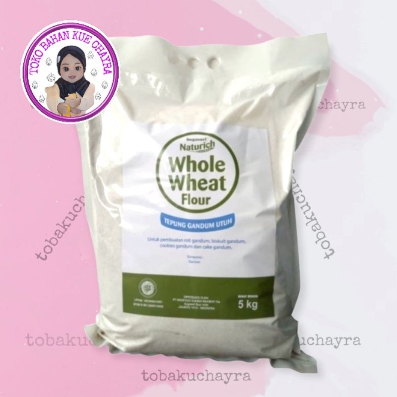 

tepung gandum utuh whole wheat flour 500gr