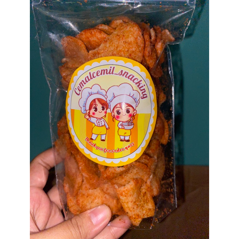 

krupuk basreng pedas
