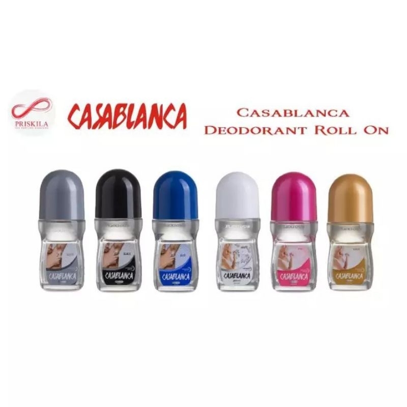 Casablanca Deodorant Roll On 50mL