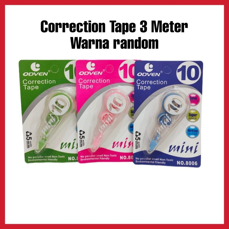 

CORRECTION TAPE TIPEX TIP X KERTAS MURAH