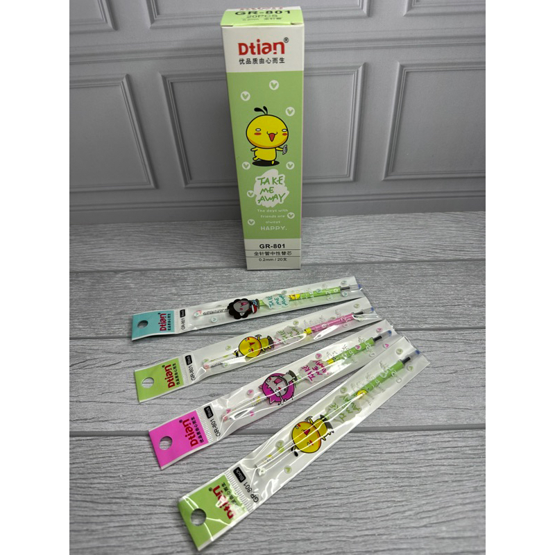 

ECER ( 1 PCS ) Refill Gel Pen Isi Ulang Pulpen Gel Animasi