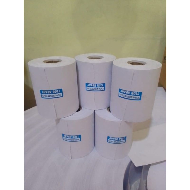 

InJO Kertas struk kasir HVS 1Ply 75x60mm paket 10 pcs