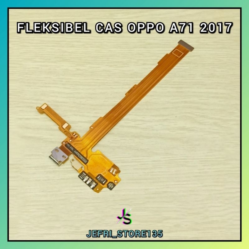 FLEKSIBEL FLEXSIBEL CAS CONEKTOR KONEKTOR CHARGER OPPO A71 2017 ORIGINAL
