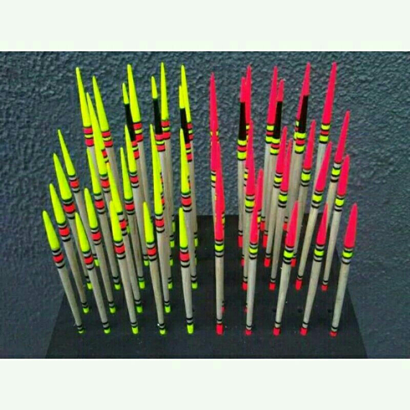 pelampung jarum kayu  pelampung pancing kukumbul ikan mas
