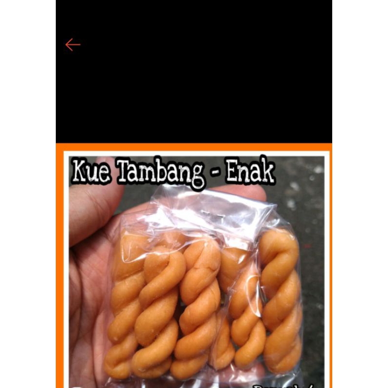 

Kue Tambang Shakila gurih 1 Pack isi 12 Pcs