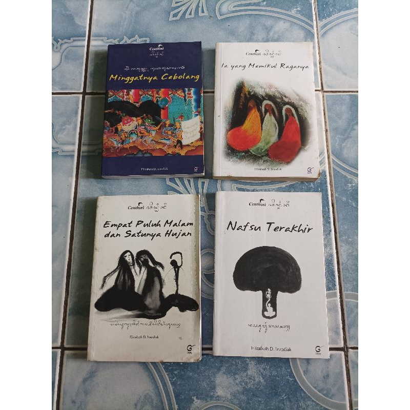 Original Langka Paket Lengkap Centhini 1 2 3 4 karya Elizabeth D. Inandiak : Minggatnya Cebolang, Ia