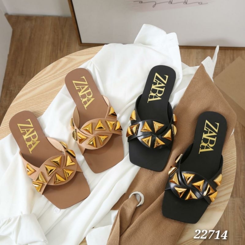 Best seller produk!! Sendal Wanita  Slop ZR Import kode 22714