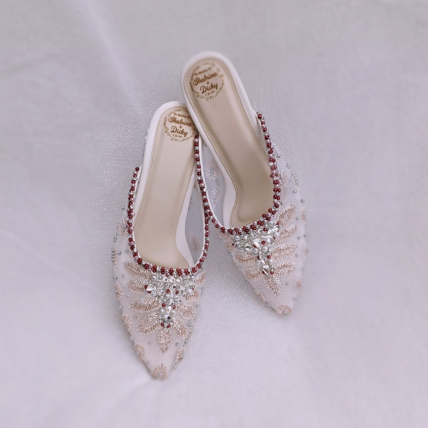 [PO] Cabelo SOVIA - 3Cm GlassHeel Wedding/Party Shoes
