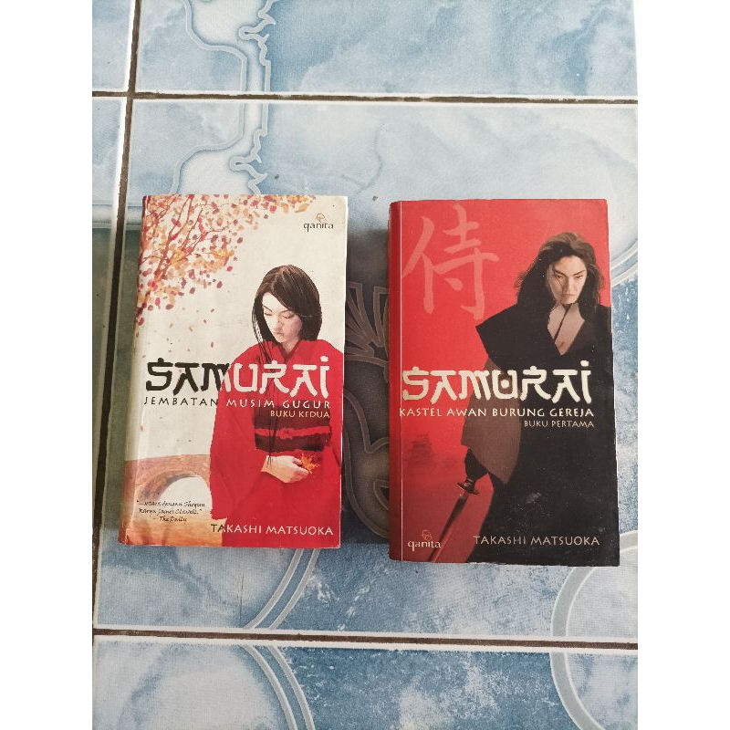 Original Lengkap Samurai Buku Pertama (Jembatan Musim Gugur) dan Kedua (Kastel Awan Burung Gereja) k