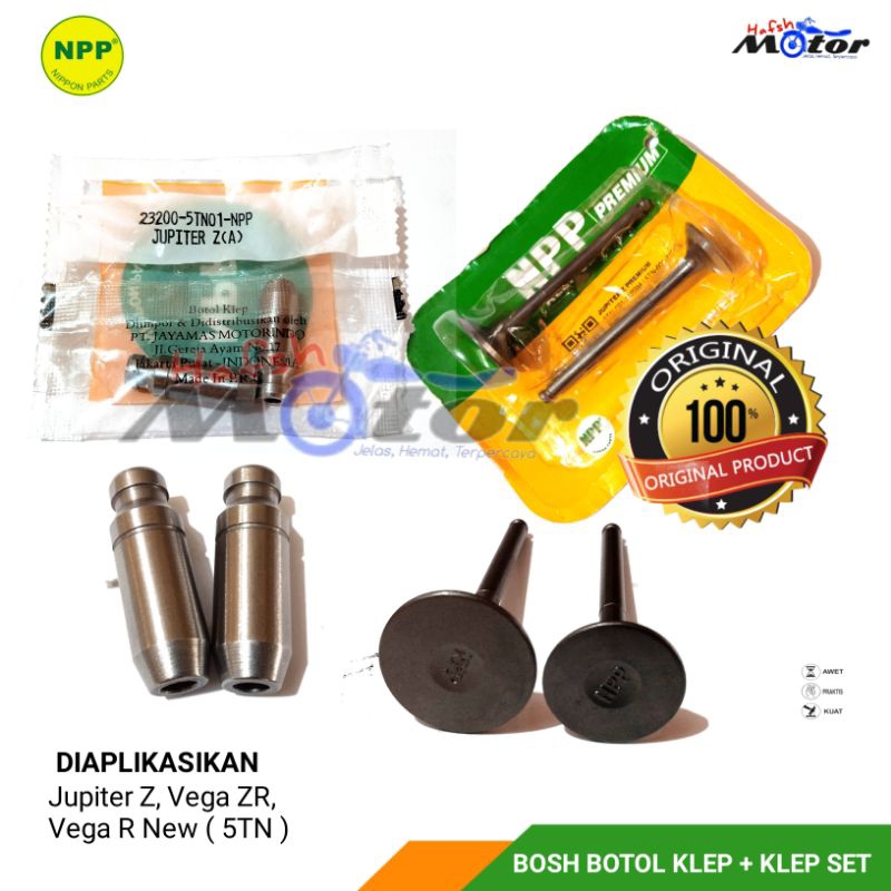 Bosh Bos Botol klep set Payung kelep kit Jupiter Z vega ZR  Original NPP