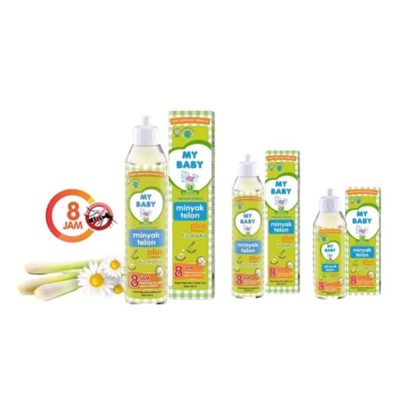 Minyak Telon My Baby eucalyptus/ Telon Lang 60 ml / 30ml