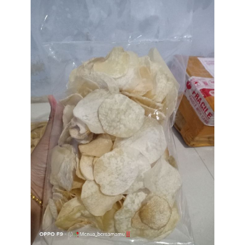 

keripik mbote/gote kemasan 250gram