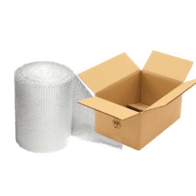 

Kardus/Bubble Wrap Packing