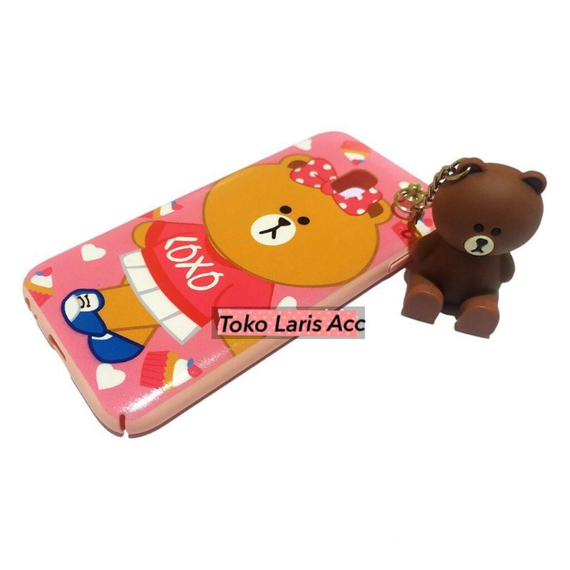 Case Boneka 3D Stand Plus Gantungan For Hp Samsung J3pro 2017 /J330