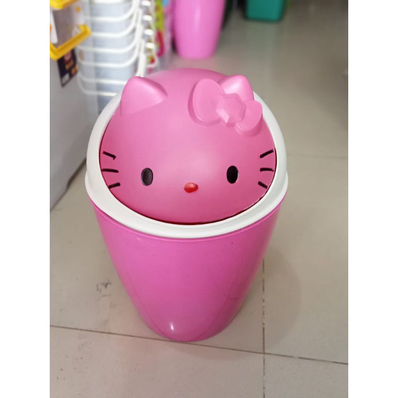TEMPAT SAMPAH HELLO KITTY / TONG SAMPAH / TEMPAT SAMPAH LUCU / TEMPAT SAMPAH KARAKTER