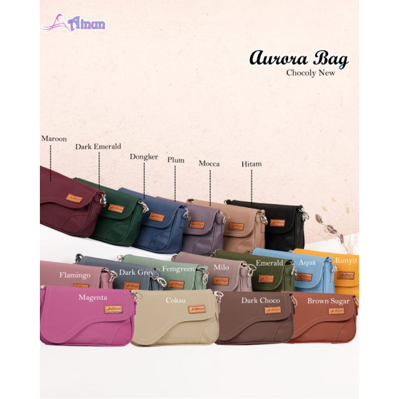 NEW TAS SELEMPANG WANITA AURORA BAG BY AINUN