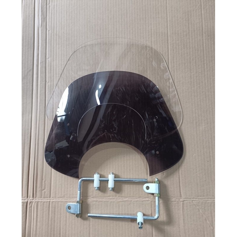 Windshield yamaha fazzio visor fazzio winsil mini fazzio plus breket pnp