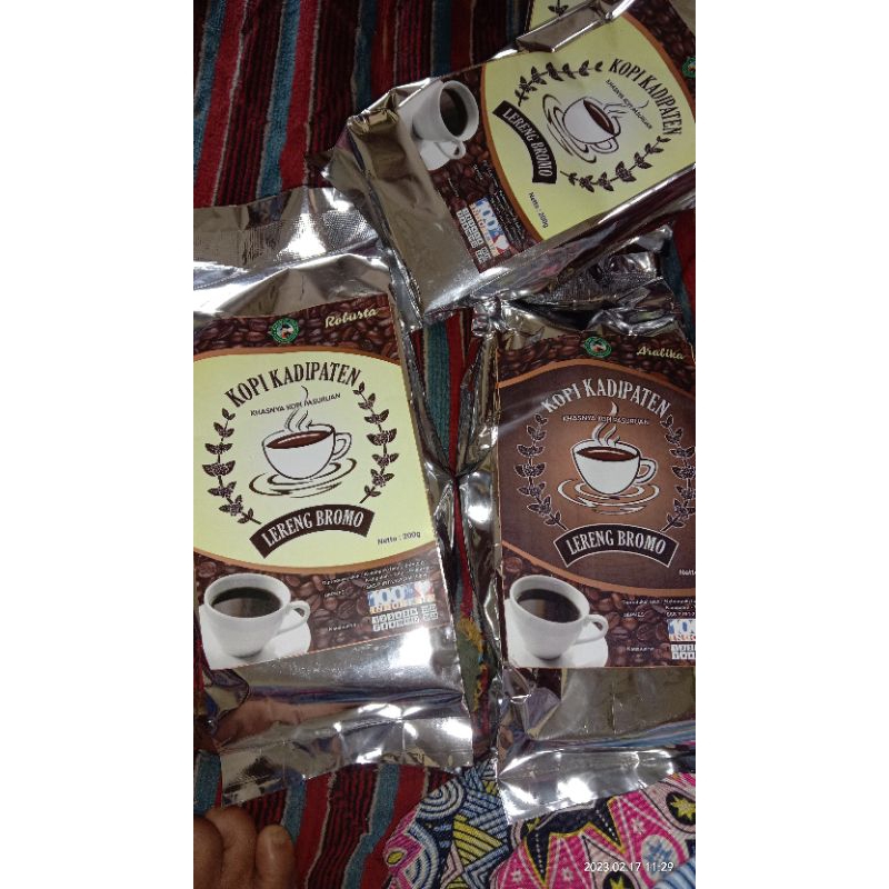 

kopi kereng bromo kopi rombusta dan kopi arabika, kemasan 200gr