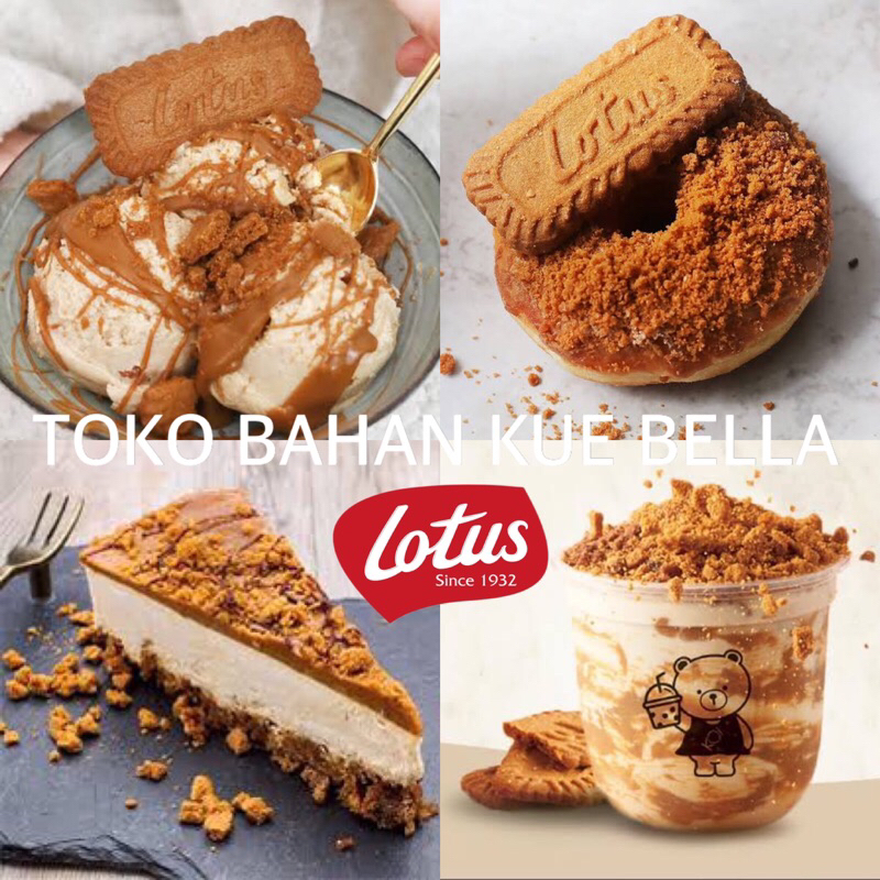 

Lotus Biscoff CRUMBLE 250gr, 500gr (REPACK) Topping Donat