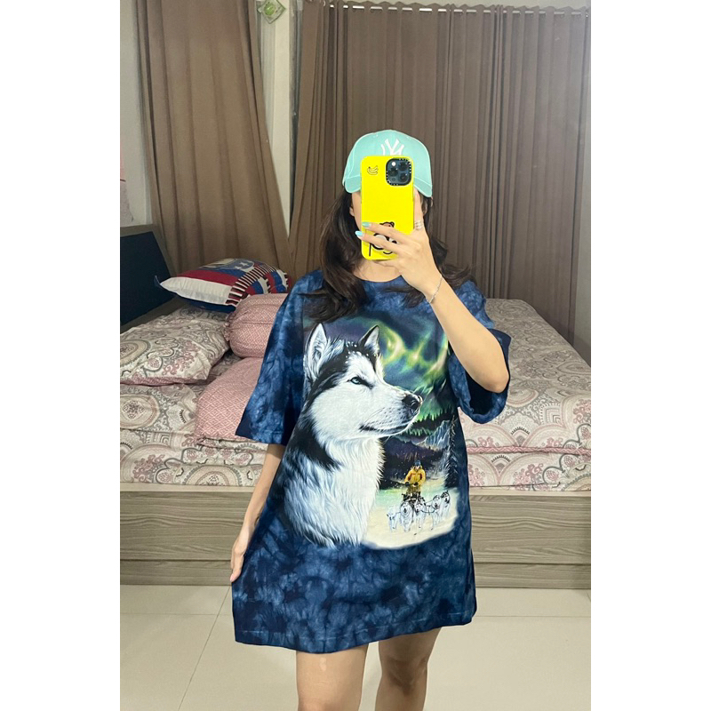 KAOS GLOW IN THE DARK UNISEX, FULL HD. import BKK