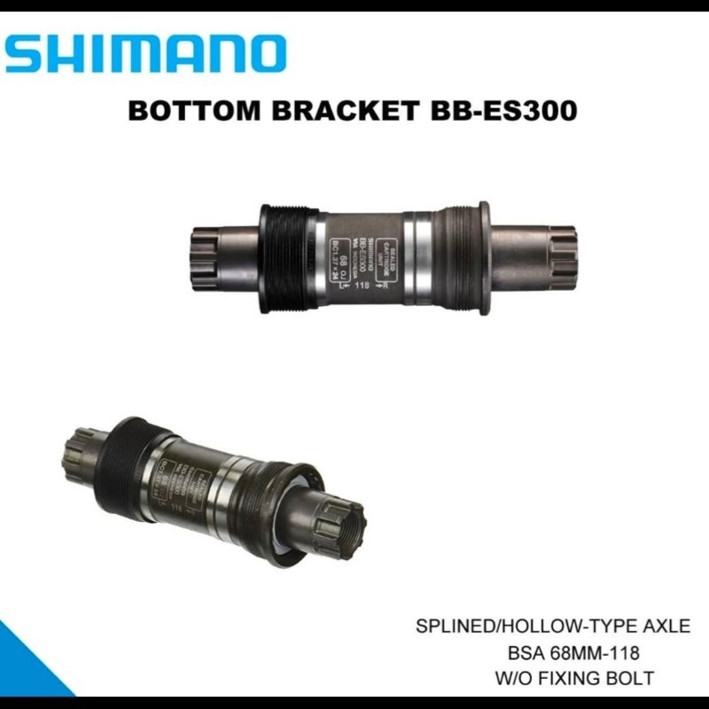 Bottom Bracket Octalink BB Belimbing Shimano ES300 68mm BC 137